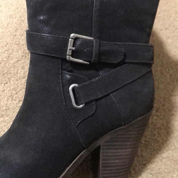 🌸NEW🌸 Fergie Fergalicious Warren Black Boots - Picture 4 of 15